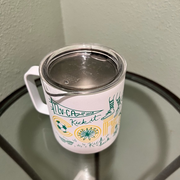 MiiR Double Wall Insulated Camp Cup Coffee Tea Coffee Bar  Lid Handle 12 Oz - Picture 2 of 4